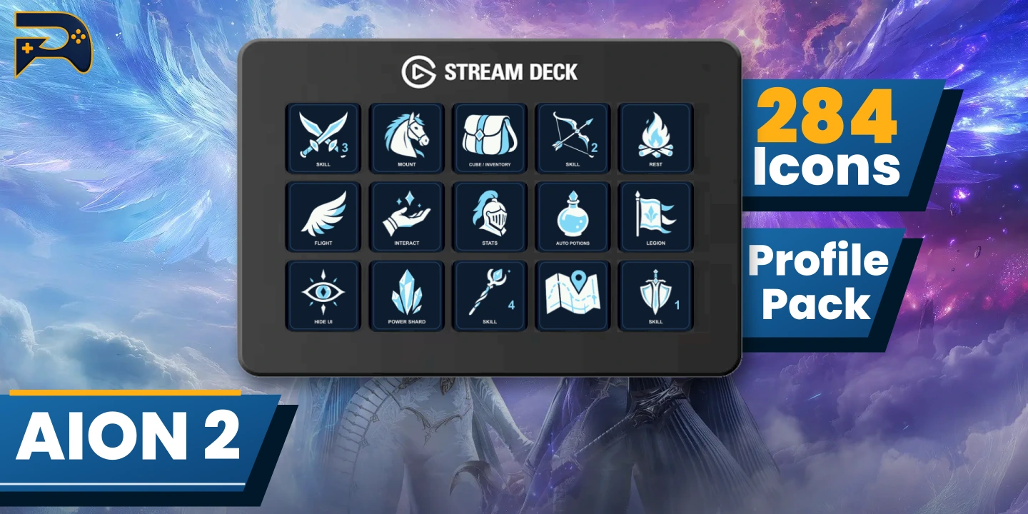 Stream Deck Profile for AION 2