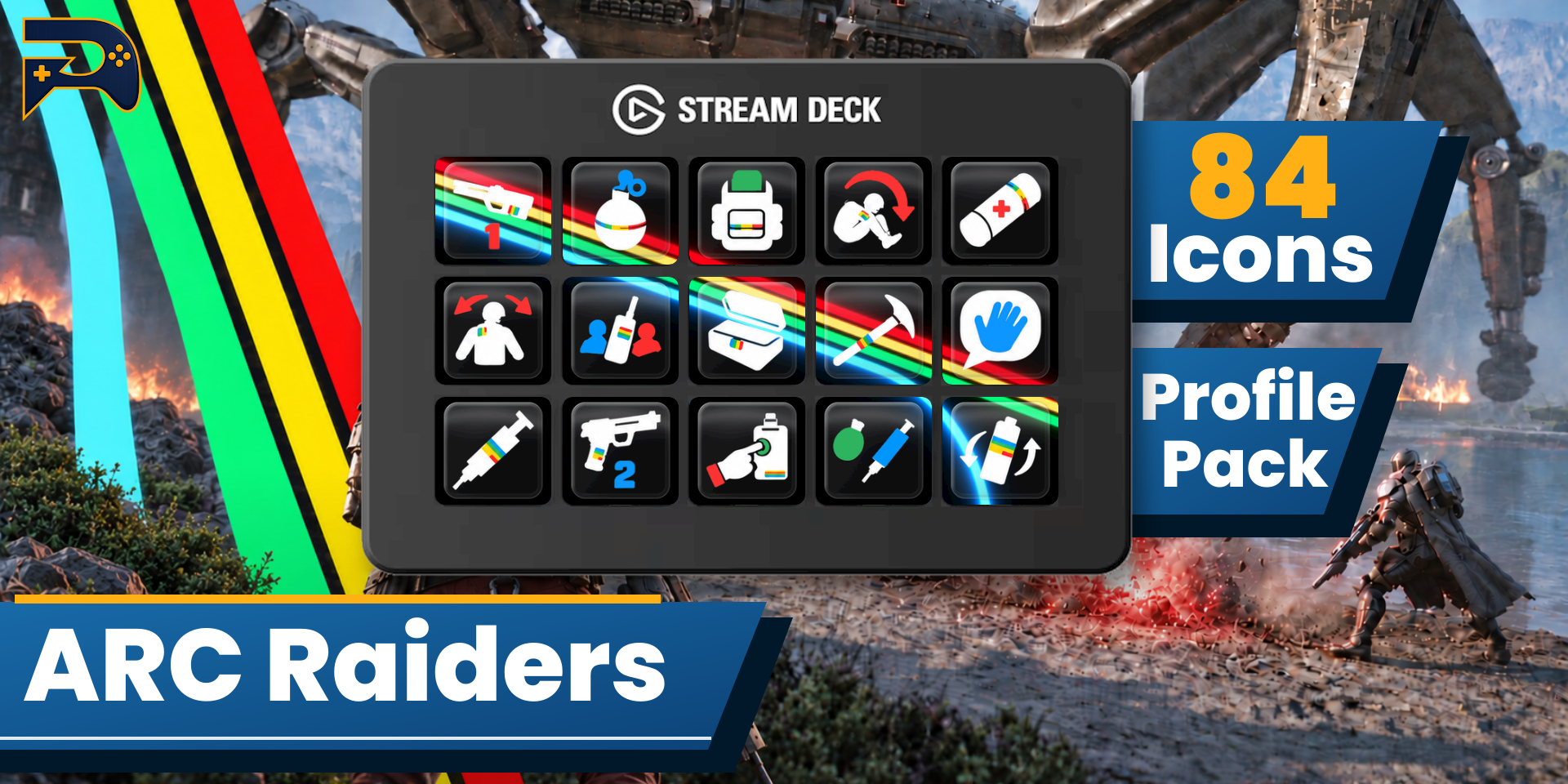 Streamdeck Profile For ARC Raiders profile pack