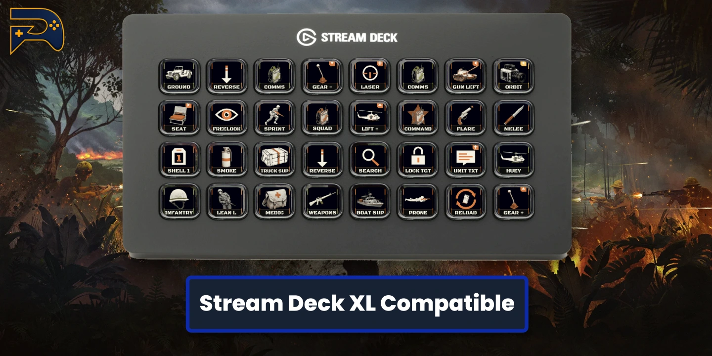Available for the Streamdeck XL!
