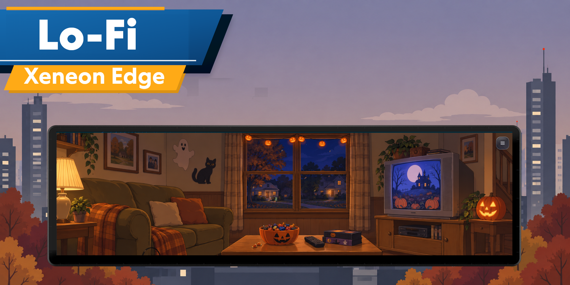 Xeneon Edge Widget For Lofi Xeneon Edge widget