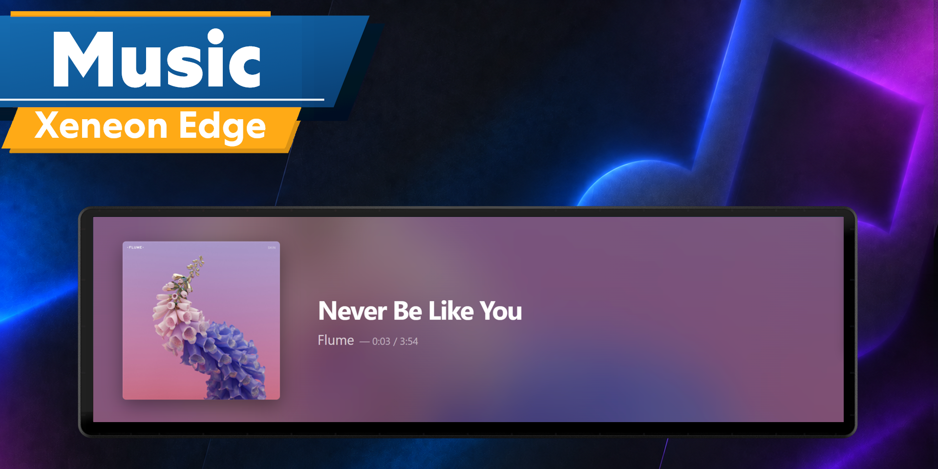 Xeneon Edge Widget For Music