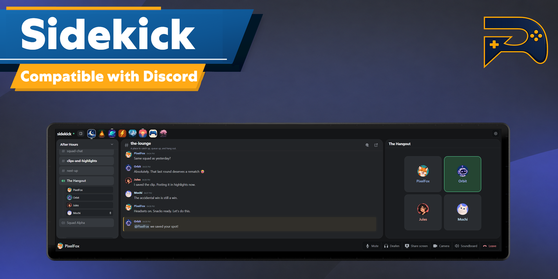 Xeneon Edge Widget For Discord Sidekick