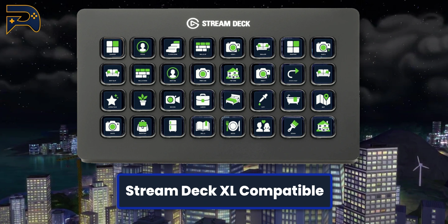 32-key XL artwork selection — the XL and 15-key profiles are included together.