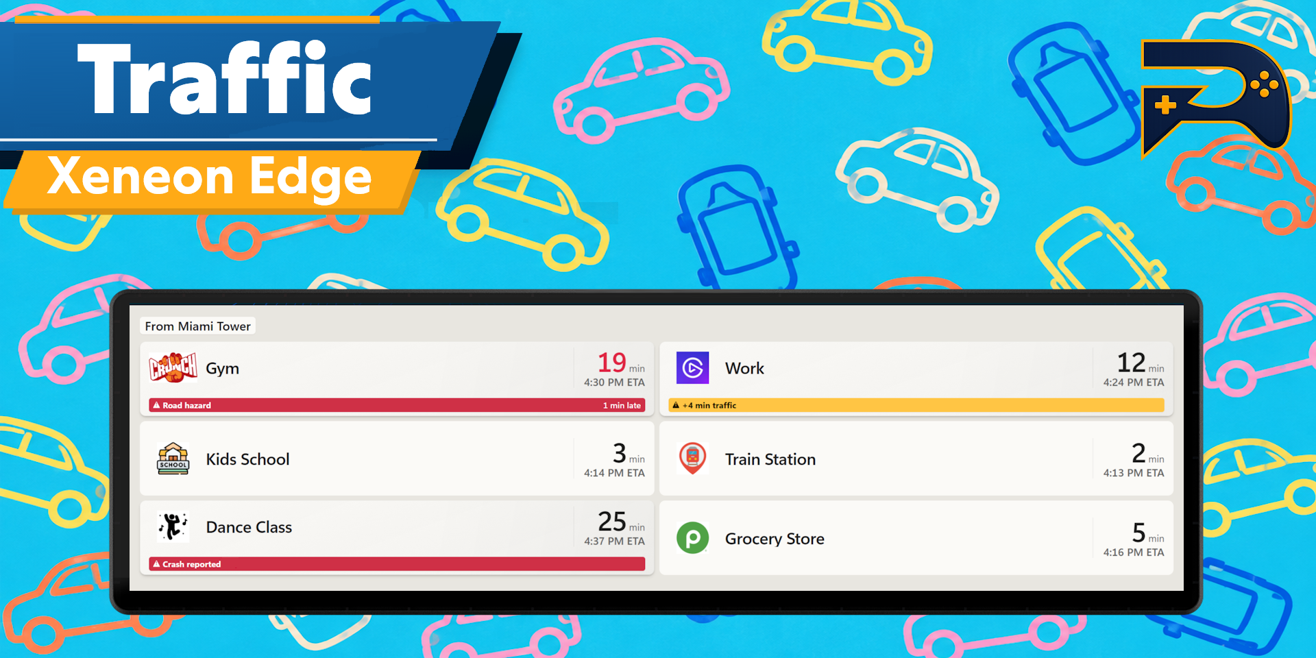 Xeneon Edge Widget For Traffic
