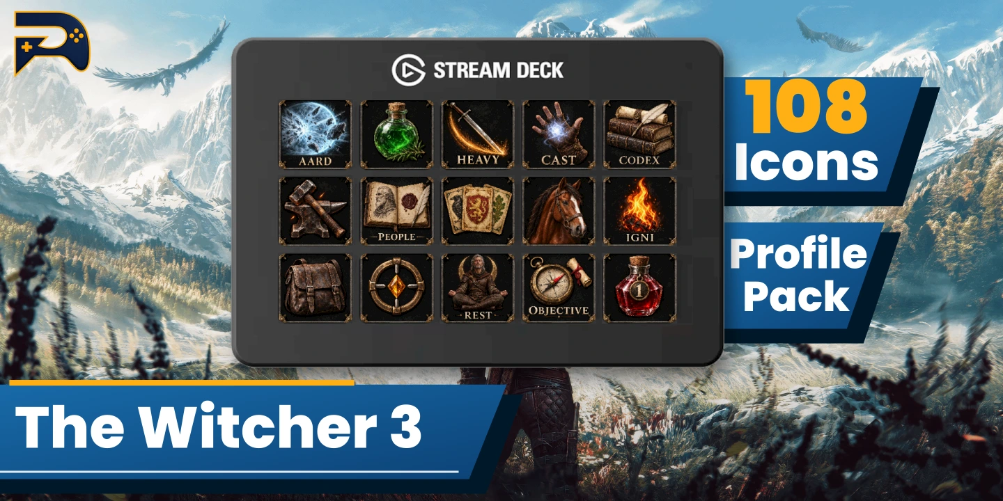 Stremdeck Profile For The Witcher 3: Wild Hunt