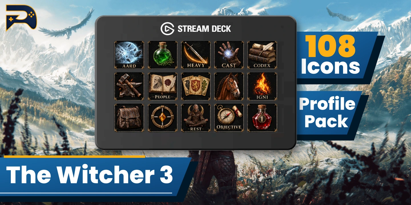 Stremdeck Profile For The Witcher 3: Wild Hunt
