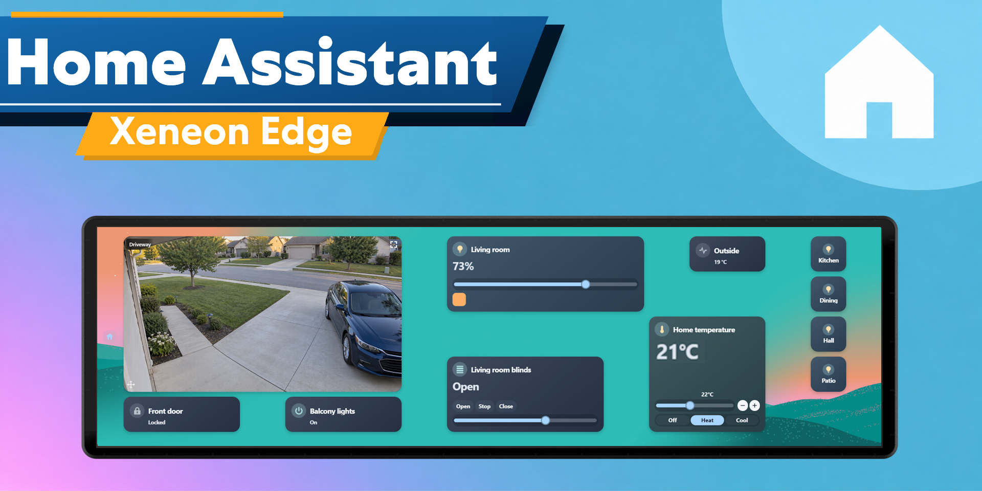 Home Assistant Companion widget preview by Respawn Icons