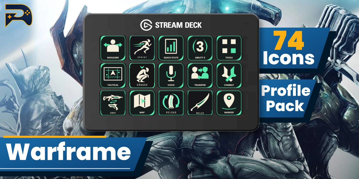 Stream Deck Profile for Warframe