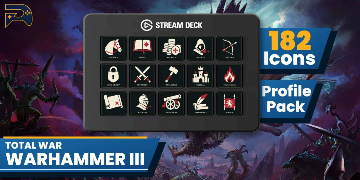 Stream Deck Profile for Total War: WARHAMMER III