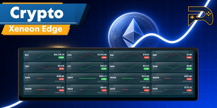 Crypto Xeneon Edge widget